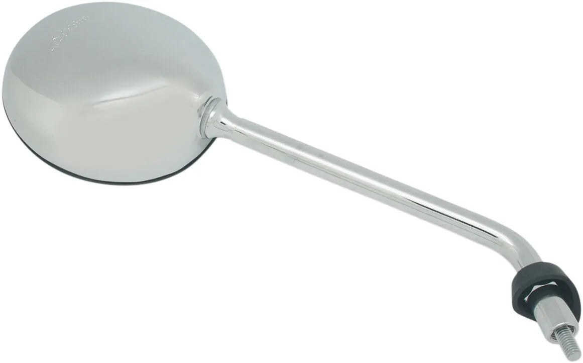 Parts Europe E-mark Motorcycle Mirror - Chrome