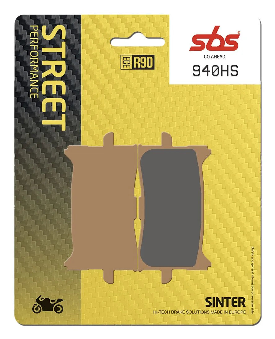Sbs Hs Street Excel Sintered Front Brake Pads
