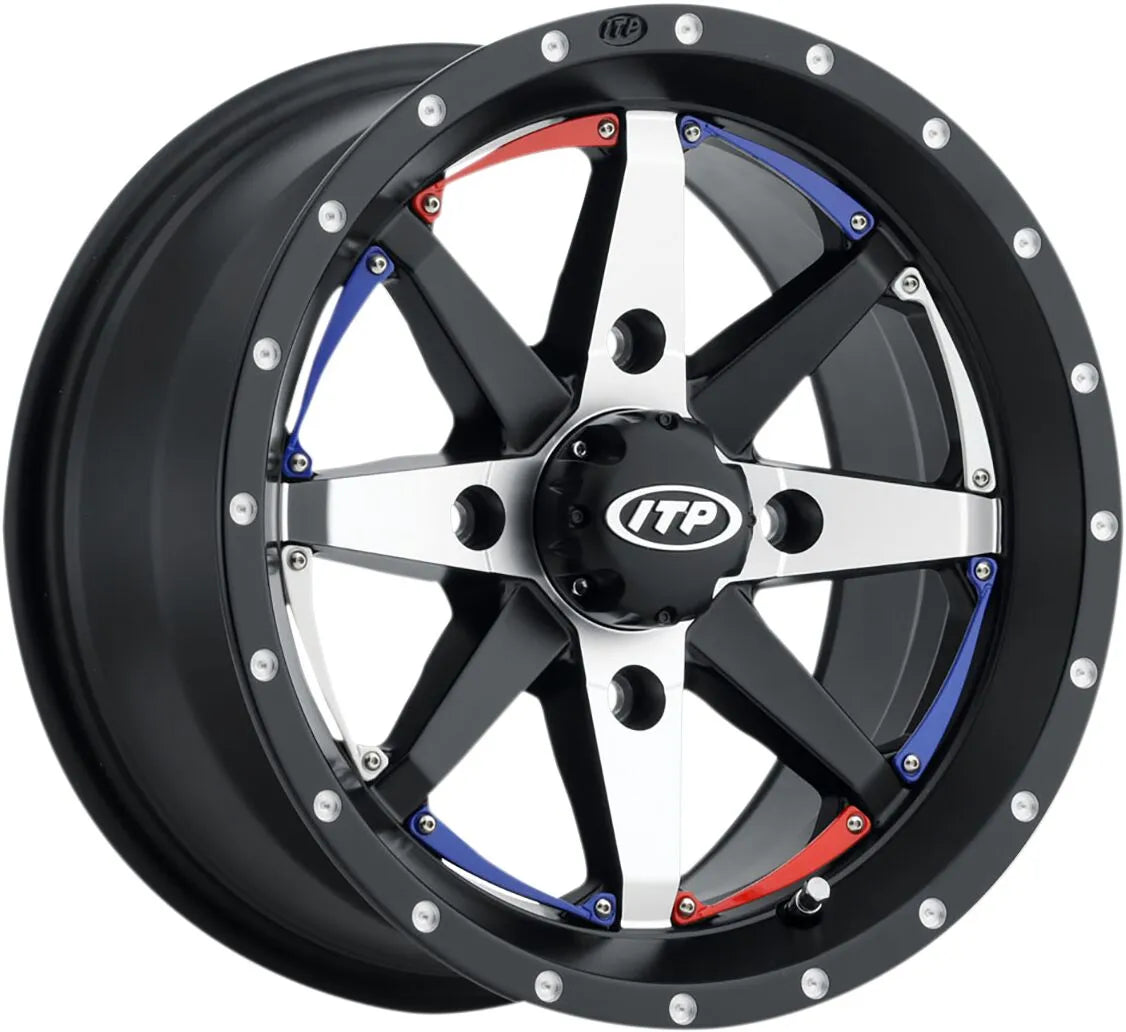Itp Cyclone Wheel - Black, Machined, Matte - 14"