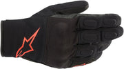 Alpinestars S-max Drystar Gloves - Black/Fluorescent Red