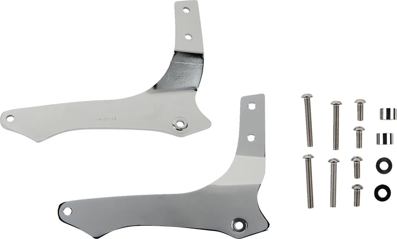 Cobra Round Sissy Bar Kit - Chrome Finish