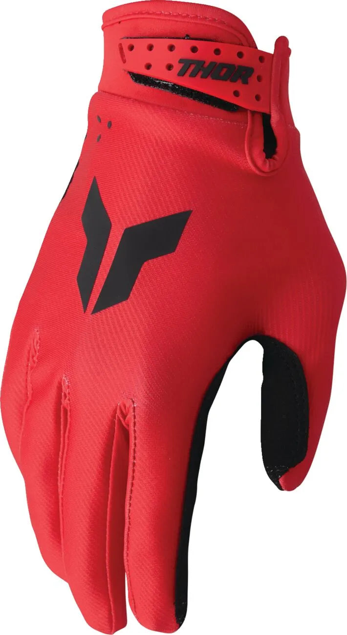 Thor Launchmode Gloves - Black/Red