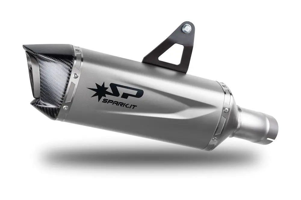 Spark Force Evo Slip-on Muffler With Carbon End Cap