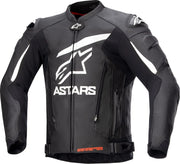 Alpinestars Gp Plus V4 læderjakke til sporty præstationer – sort/hvid