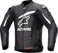 Alpinestars Gp Plus V4 læderjakke til sporty præstationer – sort/hvid