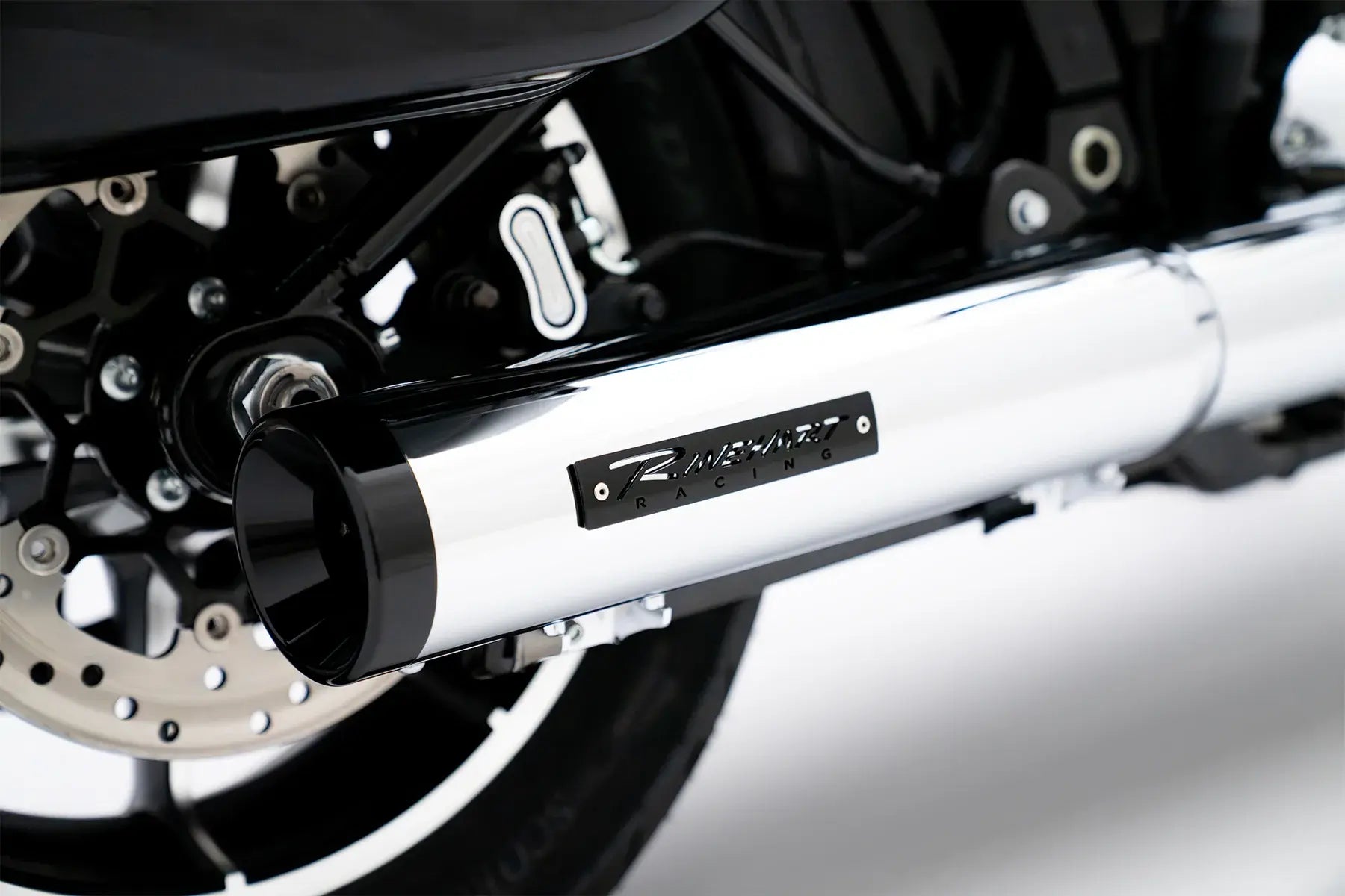 Rinehart Racing 4" Hp40 Slip-on Muffler For Softails
