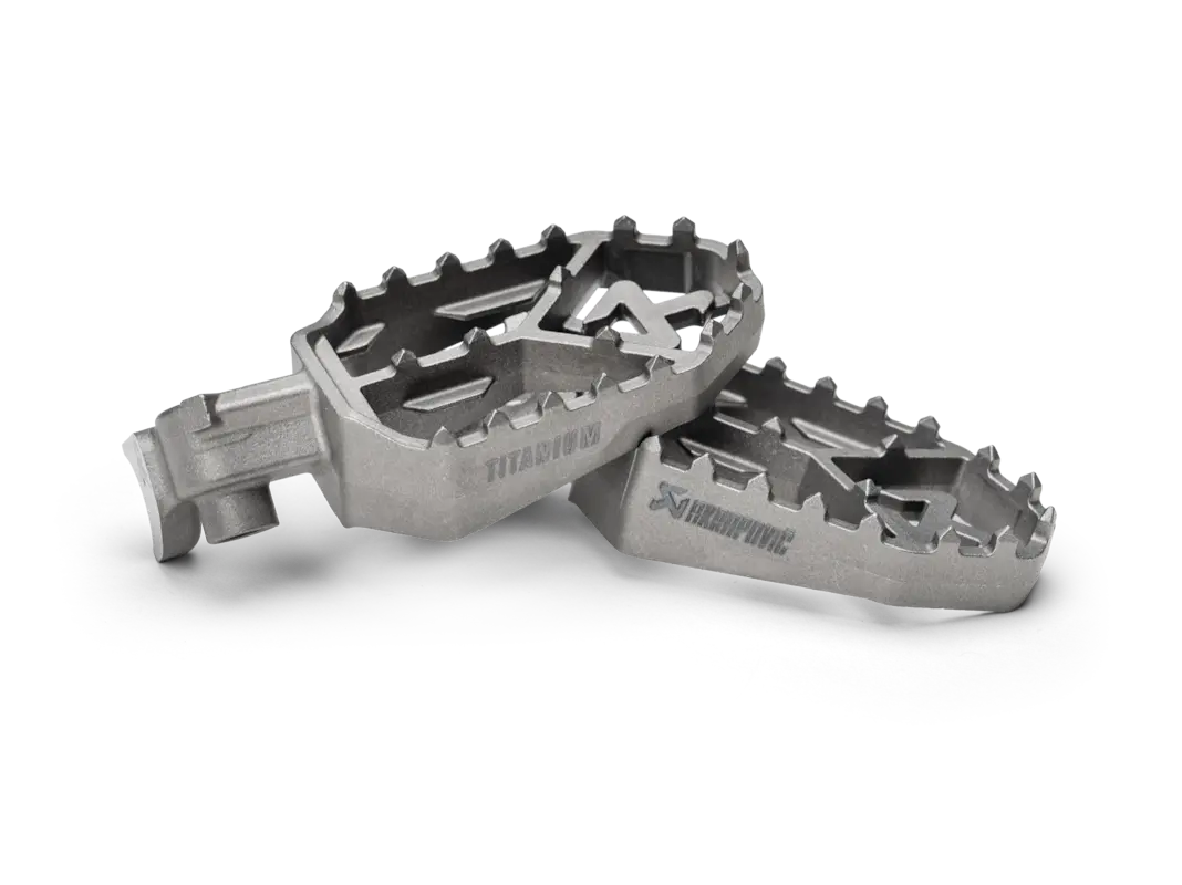 Akrapovic Titanium Foot Pegs