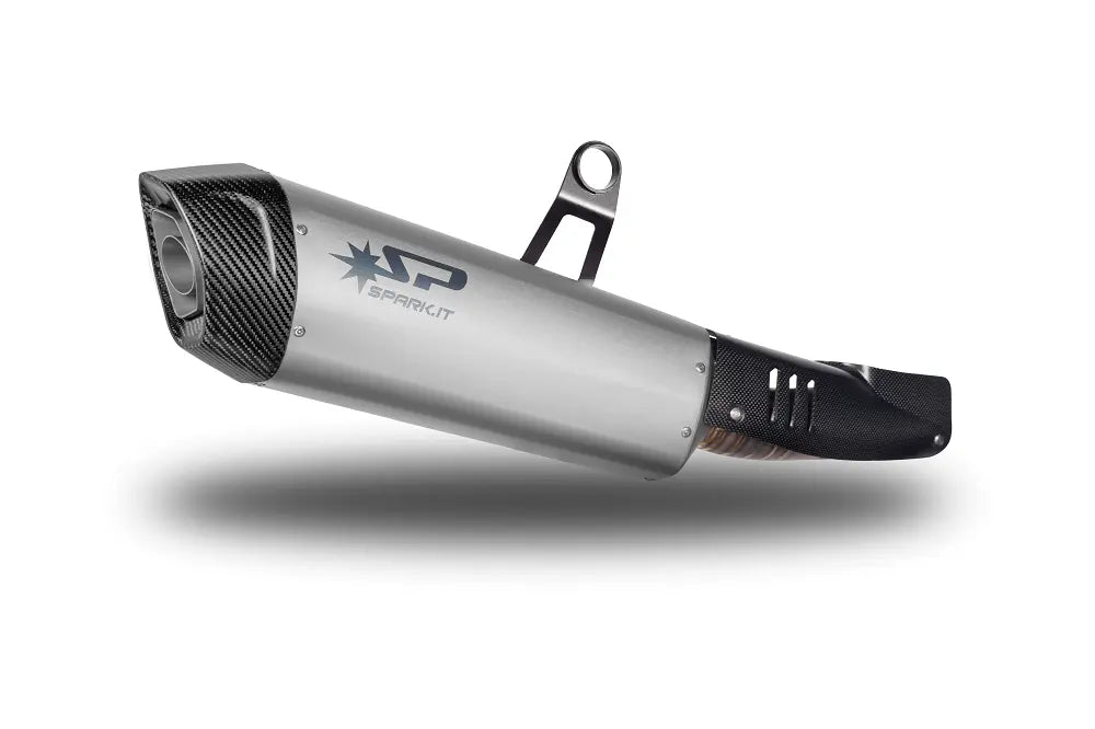 Spark Fighter Slip-on Muffler With Titanium Body
