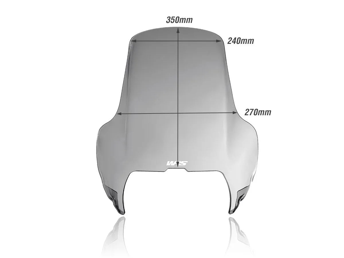 Wrs Enduro Windscreen - Enhanced Rider Protection