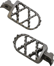 Moose Offroad Pro Foot Pegs - Stainless Steel