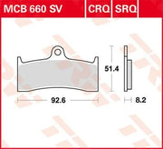 Trw Sv Series Sintered Brake Pads - Front