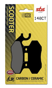 Sbs Ct Scooter Carbon Tech Organic Brake Pads Set