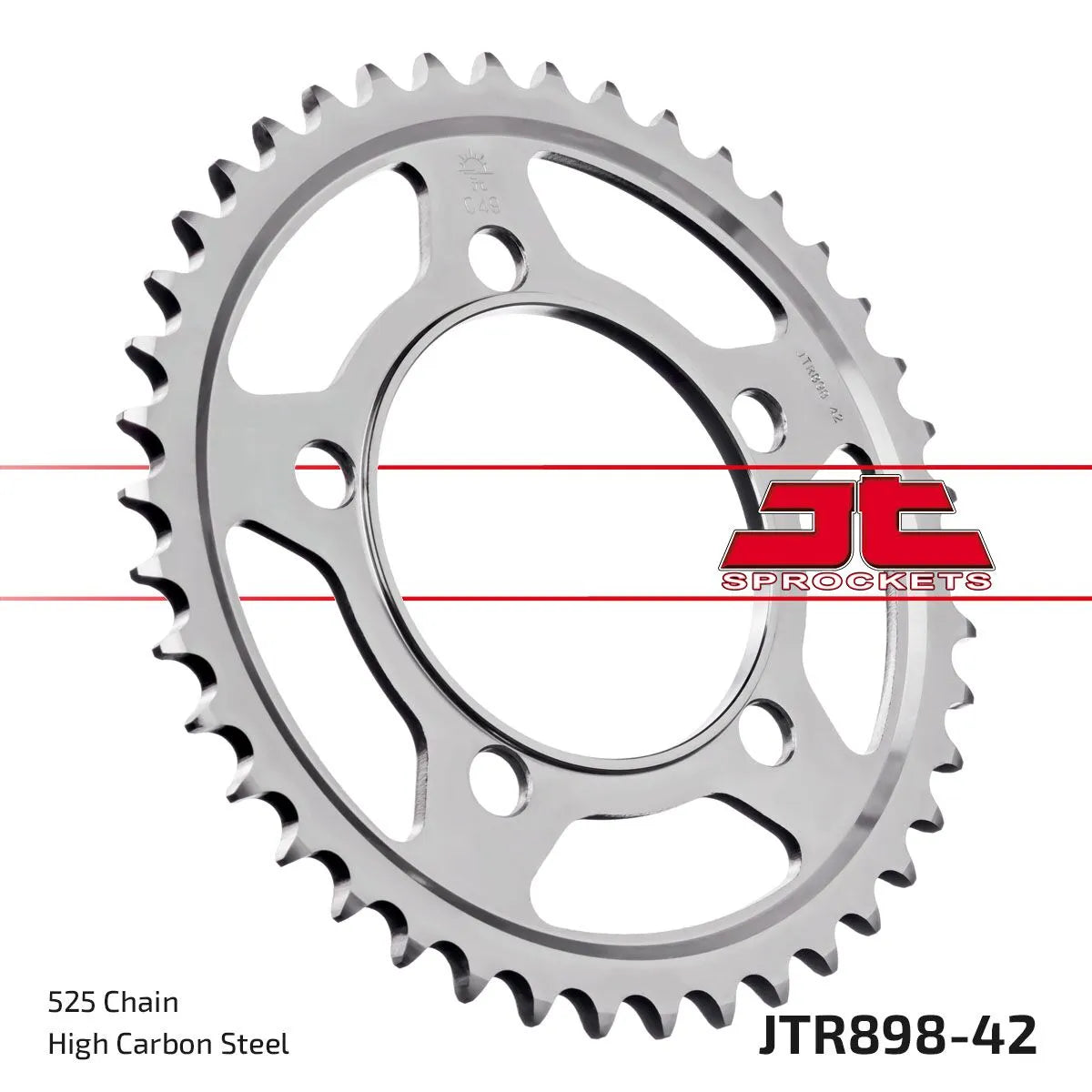 Jt Sprockets Steel Rear Sprocket 525-42t
