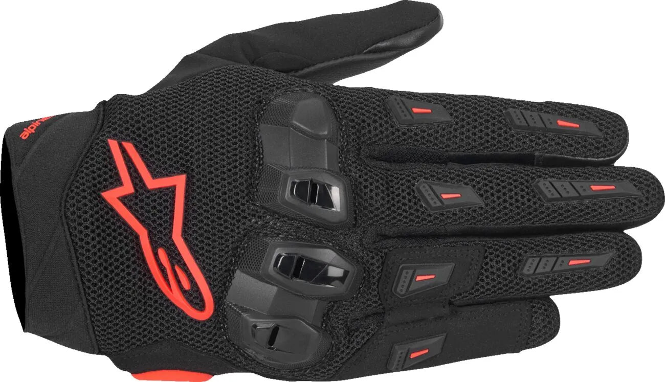 Alpinestars Sp X 5 Air Gloves - Black/Fluorescent Red