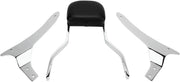 Cobra Square Sissy Bar Kit - Chrome Steel