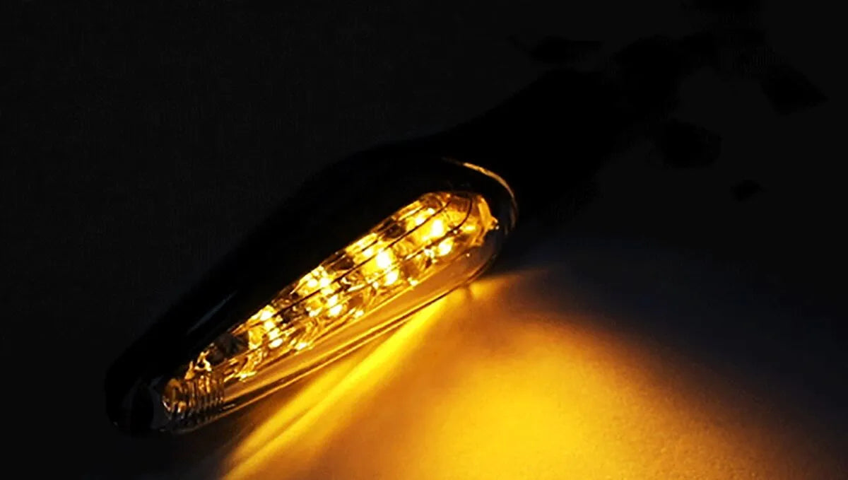 Koso North America Led Indicator - Black Matte Finish