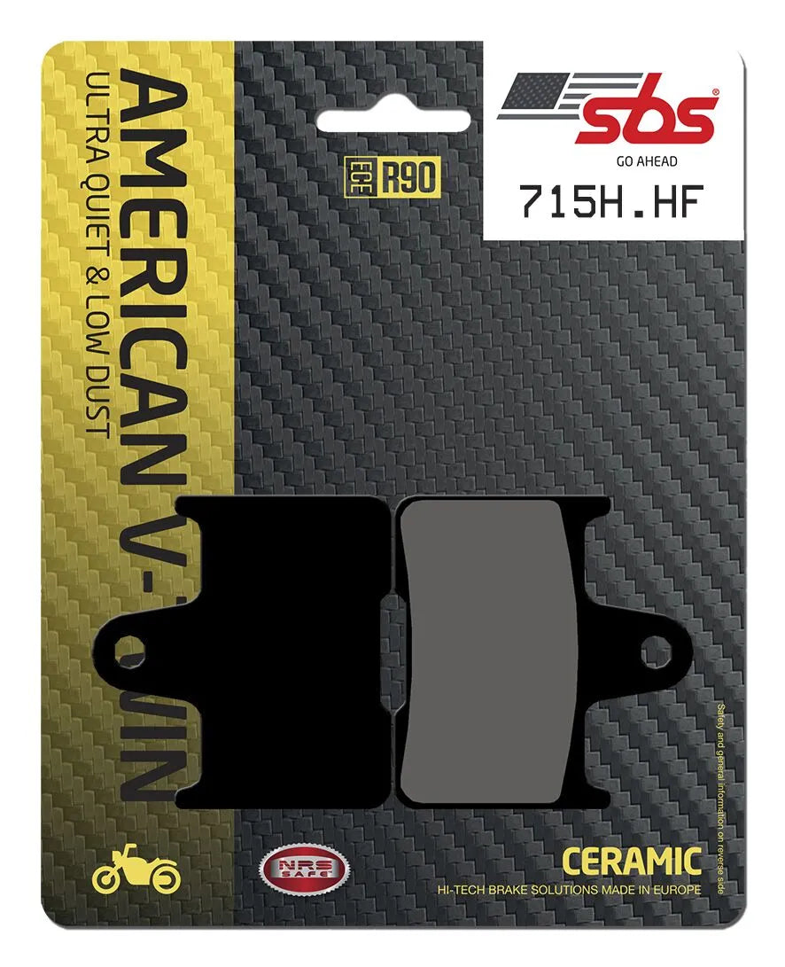 Sbs Hhf Street Ceramic Organic Brake Pads