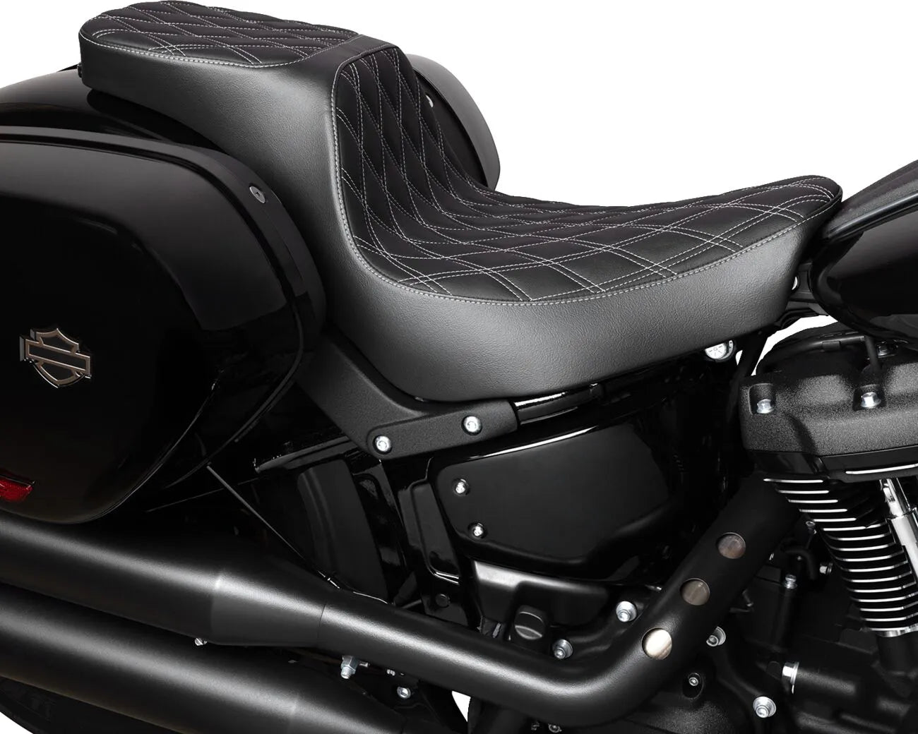 Drag Specialties Performance Predator 2-up Seat