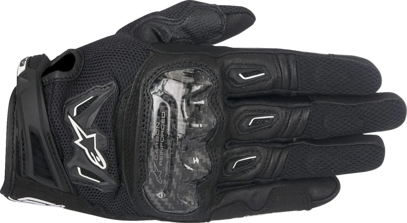 Alpinestars Smx-2 Air Carbon V2 Leather Gloves - Black