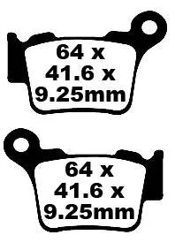 Ebc Tt Sport Carbon Fusion Brake Pads
