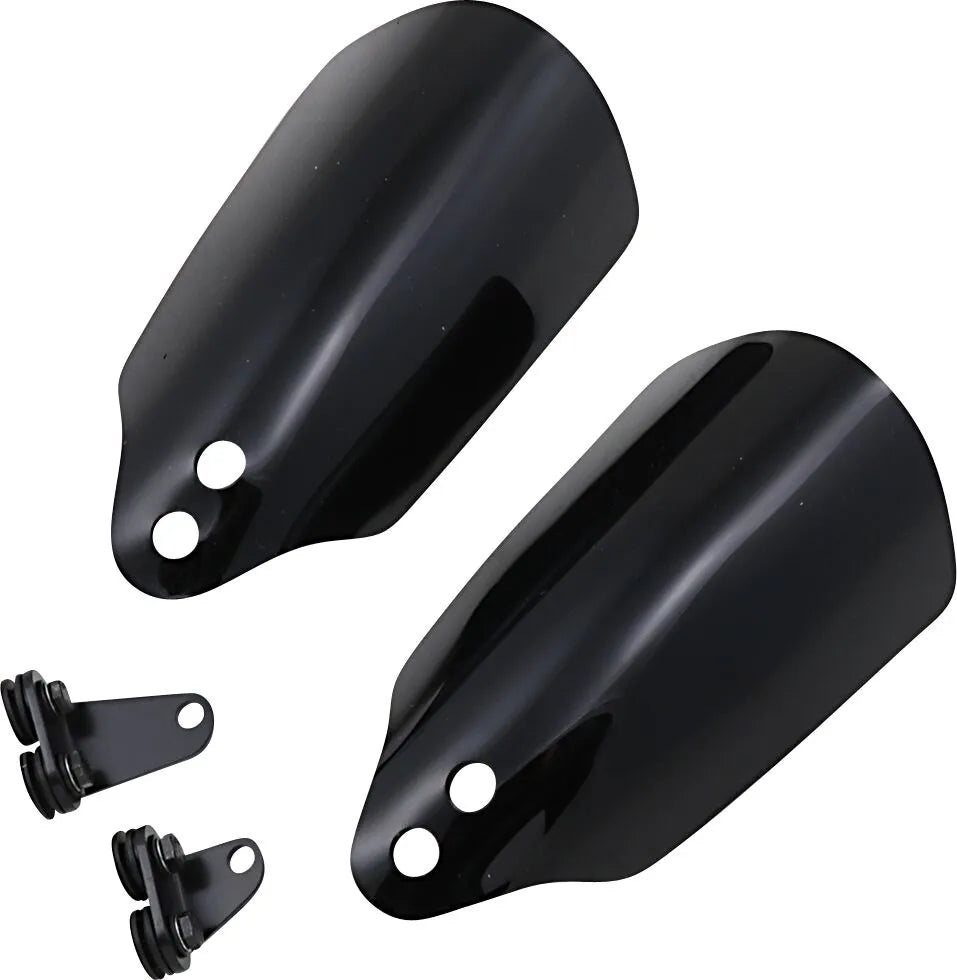 Memphis Shades Handguards - Black Wind Protection