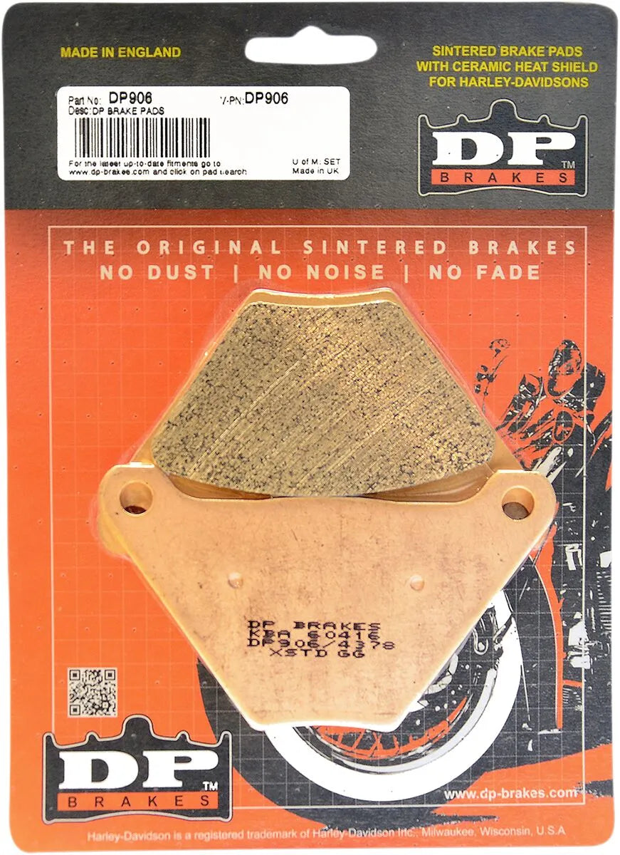 Dp Brakes Dp906 Sintered Metal Brake Pads For Harley/buell
