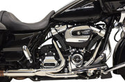 Bassani Xhaust 2x2 Dual Headpipes For Oem Bagger Slip-ons