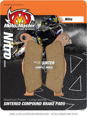 Moto-master Nitro Brake Pads Sintered Metal