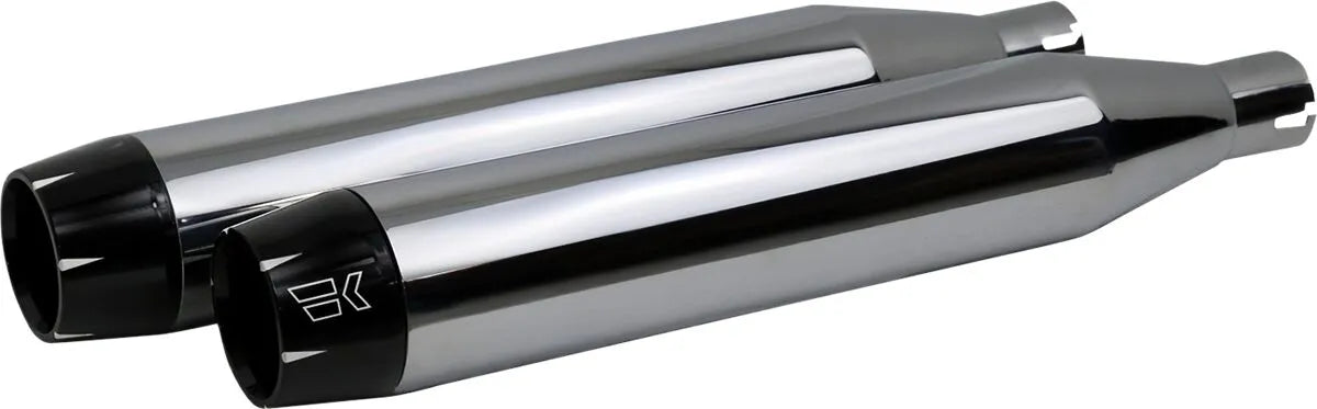 Khrome Werks 3-1/2" Slip-on Mufflers Chrome