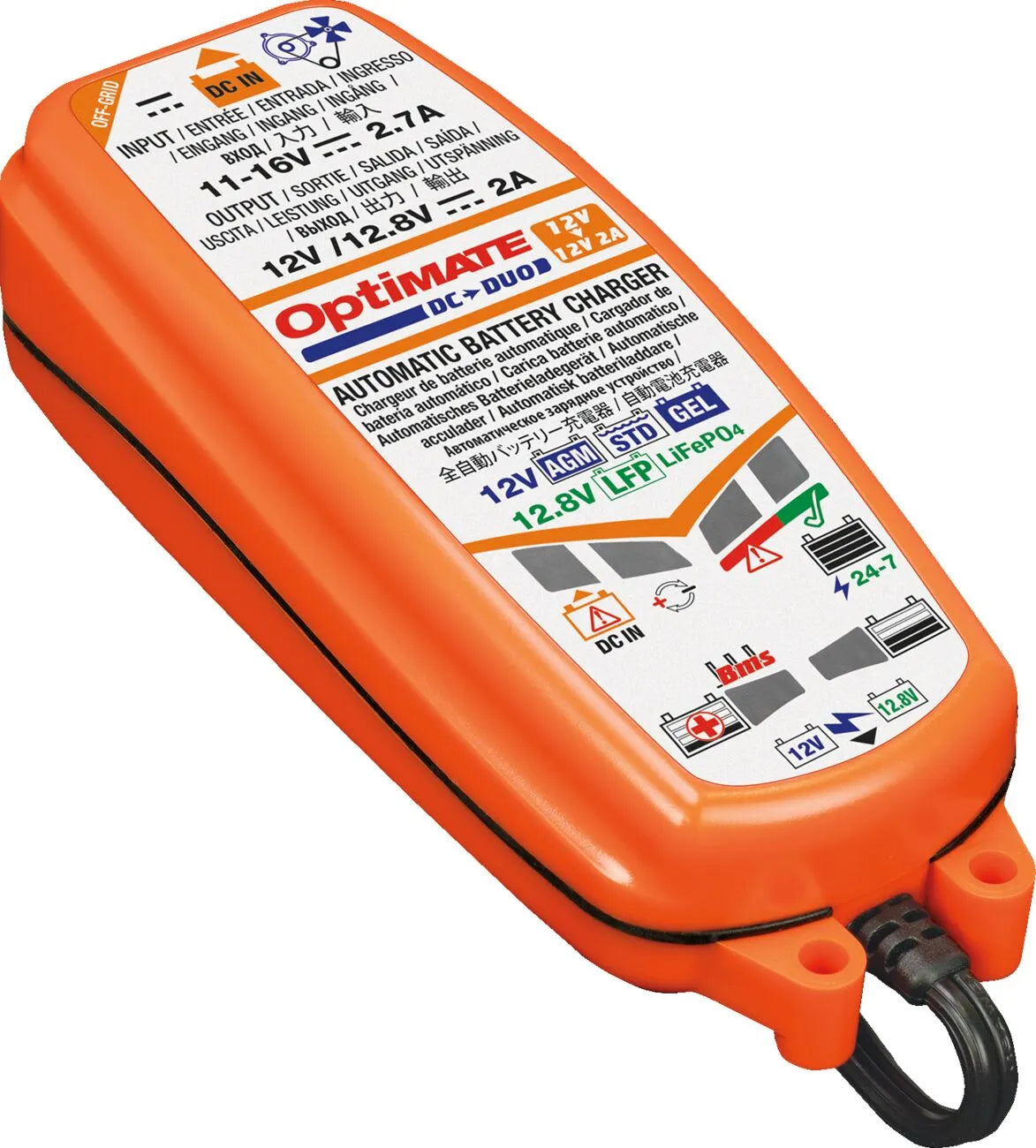 Tecmate Optimate 12v Battery Charger & Maintainer
