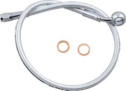 Magnum Shielding Upper Brake Line For Harley-davidson Abs