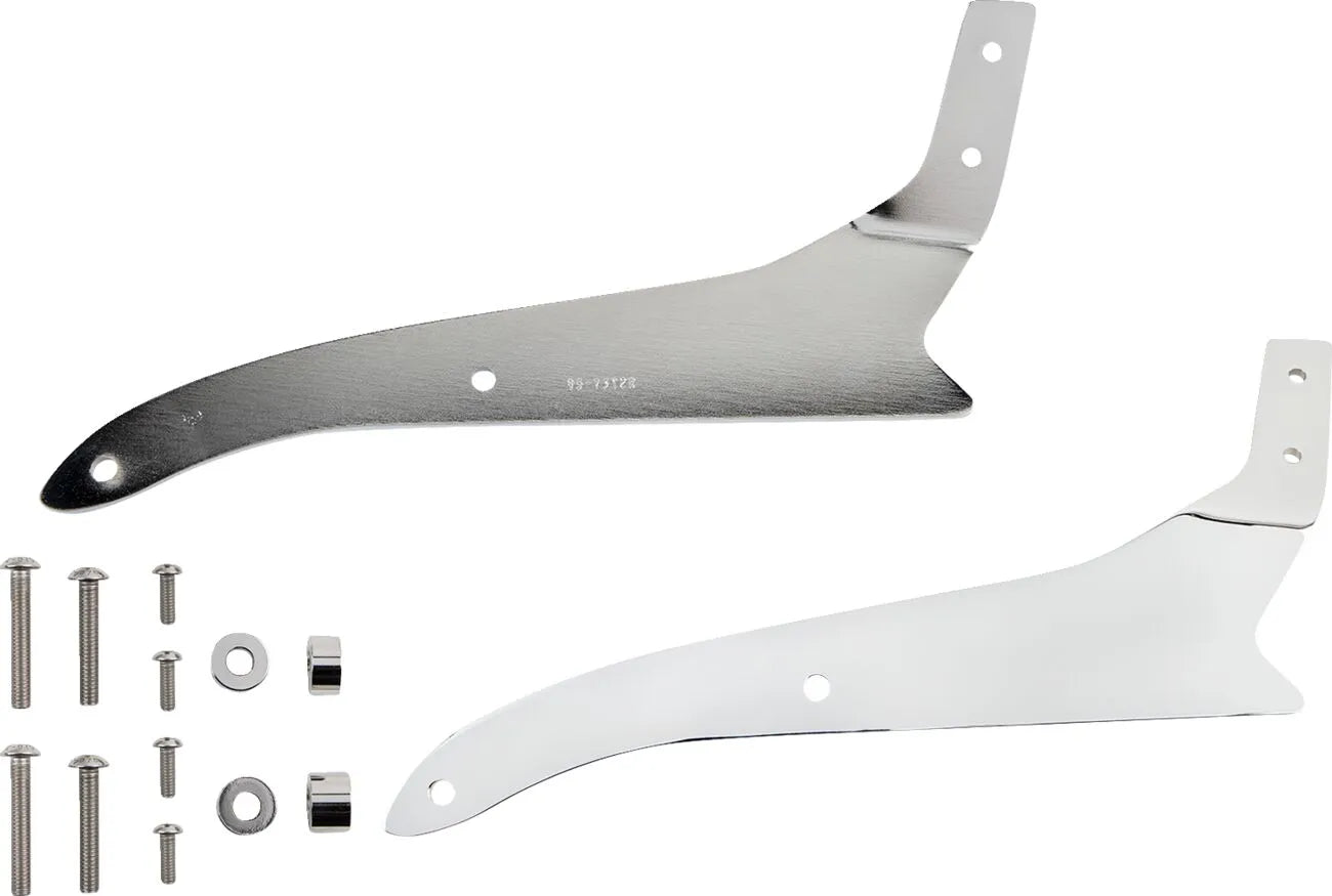 Cobra Square Sissy Bar Kit - Chrome Steel