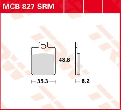 Trw Ec Series Ceramic Brake Pads