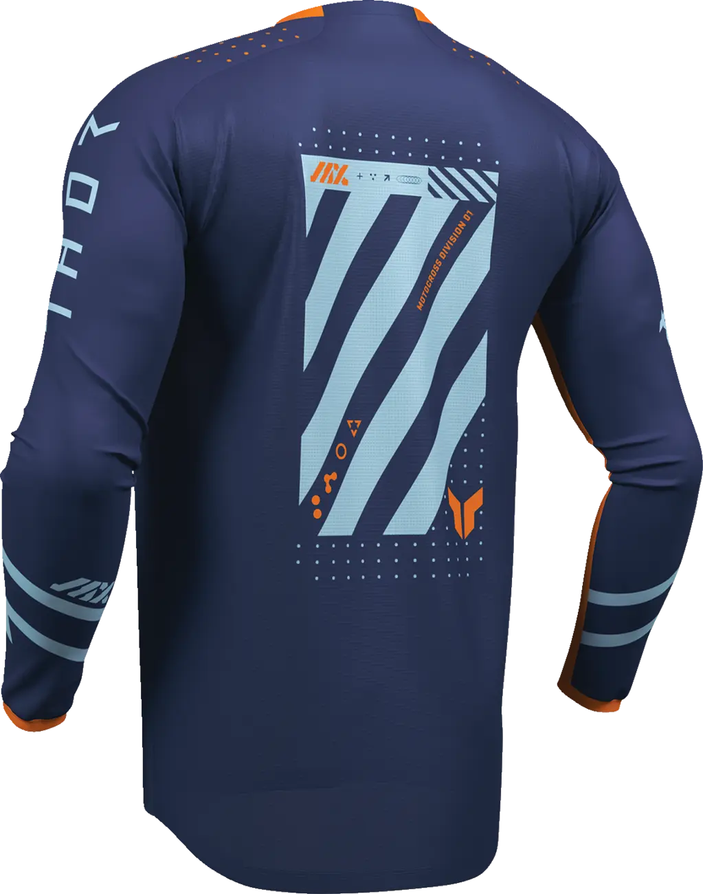 Thor Launchmode Futura Jersey - Orange/Navy/Light Blue