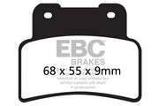 Ebc Sfa-hh Sintered Scooter Brake Pads