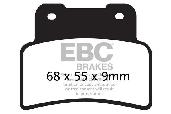 Ebc Sfa-hh Sintered Scooter Brake Pads