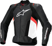 Alpinestars Missile V3 Airflow Leather Jacket - Black/Red/White