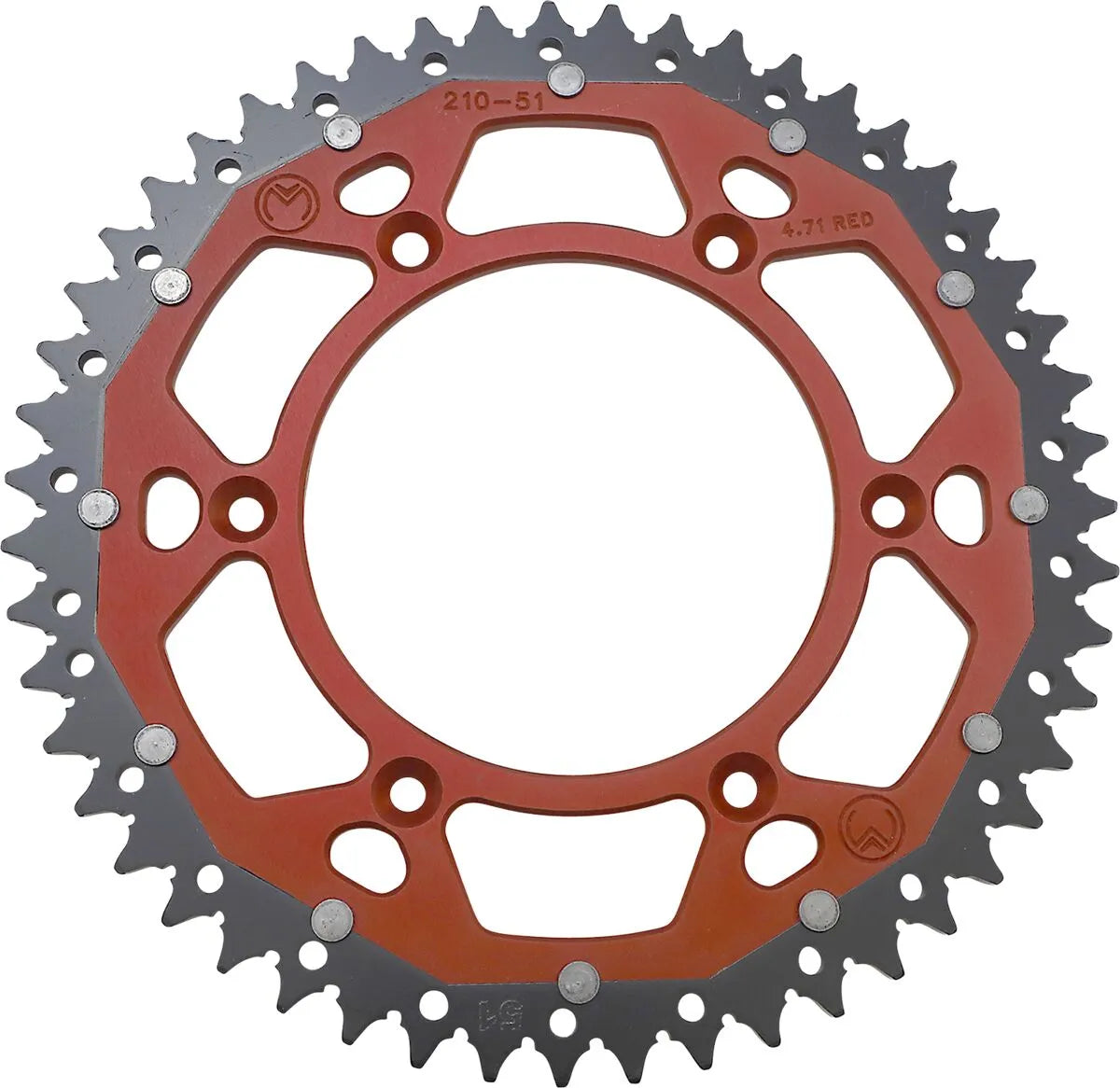 Moose Offroad Dual Sprocket - 520 Chain, 51t