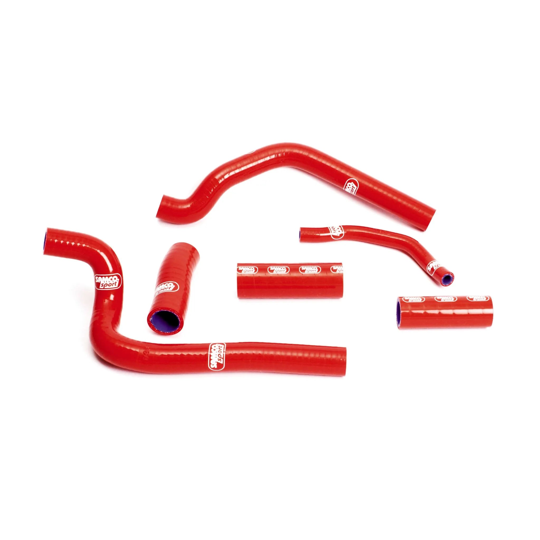 Samco Sport Radiator Hose Kit - Red Silicone