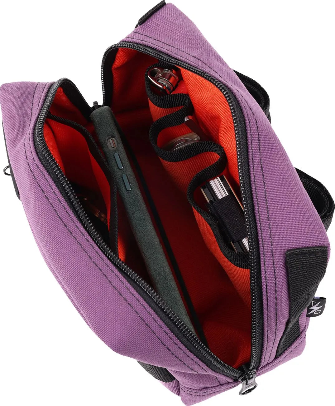 Thrashin Supply Handlebar Bag - Purple