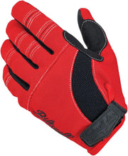 Biltwell Moto Gloves - Black/Red/White