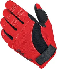 Biltwell Moto Gloves - Black/Red/White