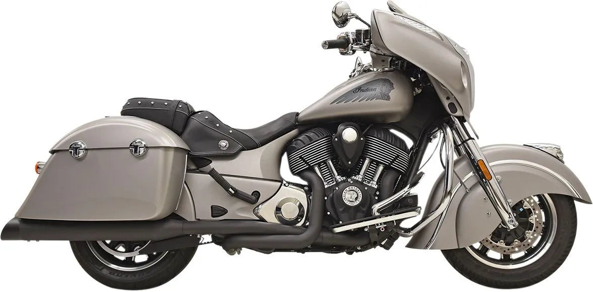 Bassani Xhaust True Dual Exhaust System Full System Black