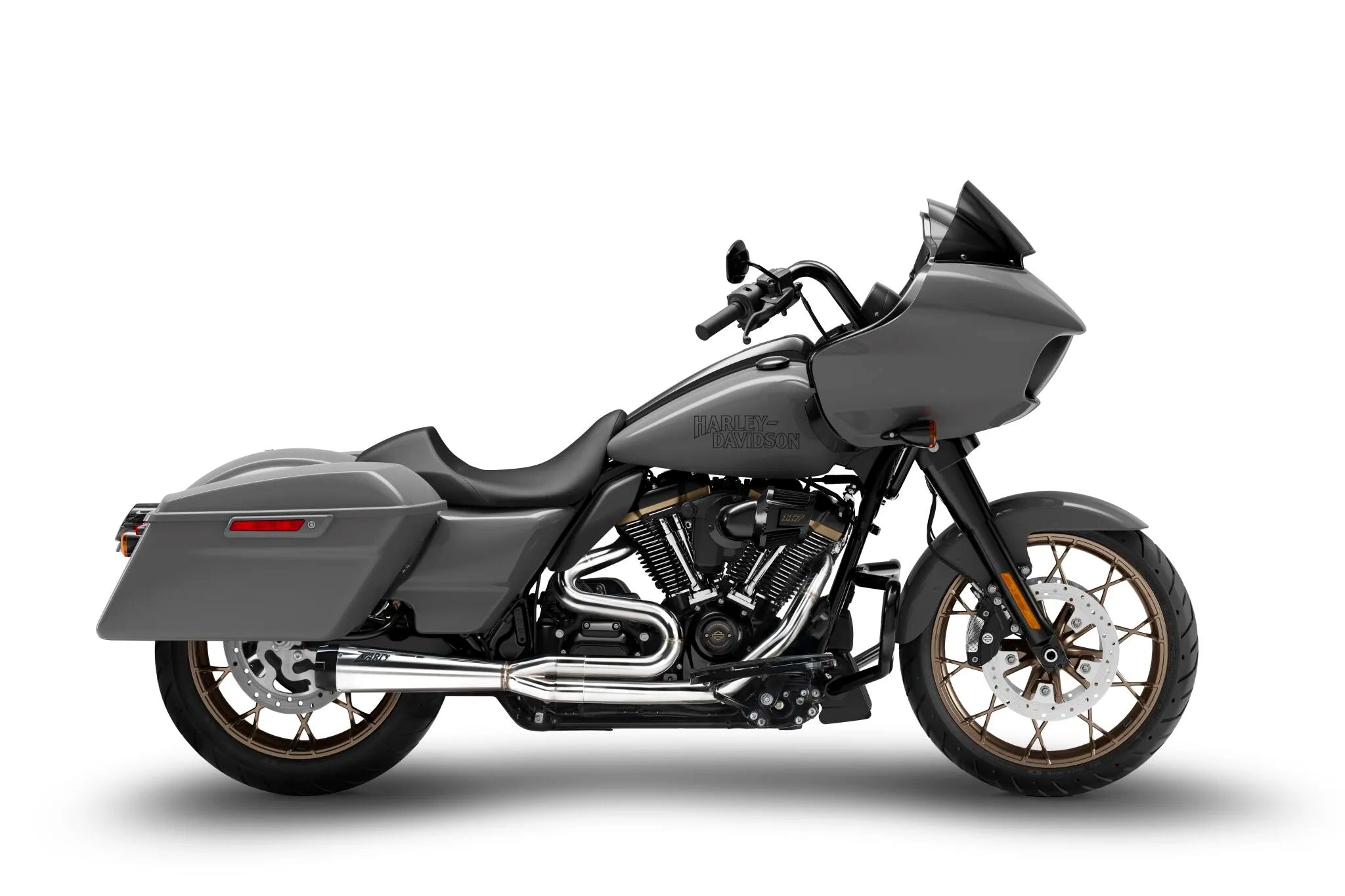 Zard 2:1 Full Exhaust System For Harley-davidson Tourings