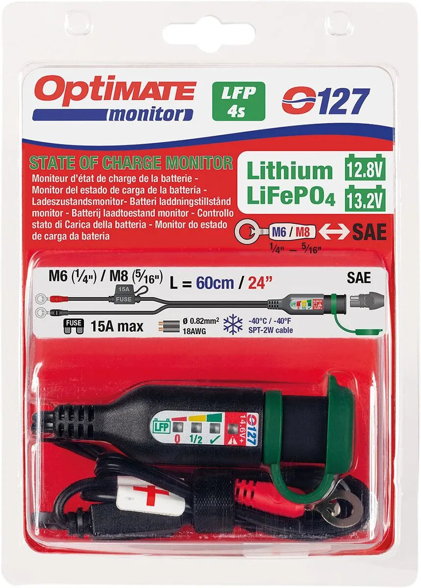 Tecmate Optimate Lithium Battery Monitor