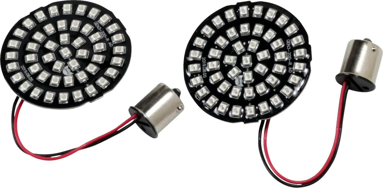 Drag Specialties Led Turn Signal Inserts - Red 1156