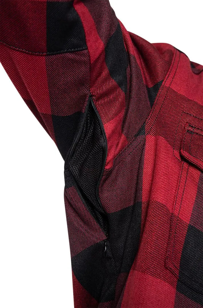 John Doe Motoshirt Jacket Foreet Sport - Red