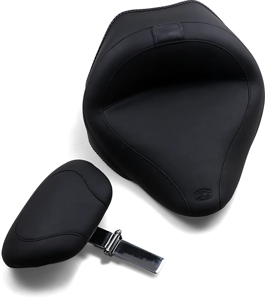Mustang Wide Solo Seat With Backrest