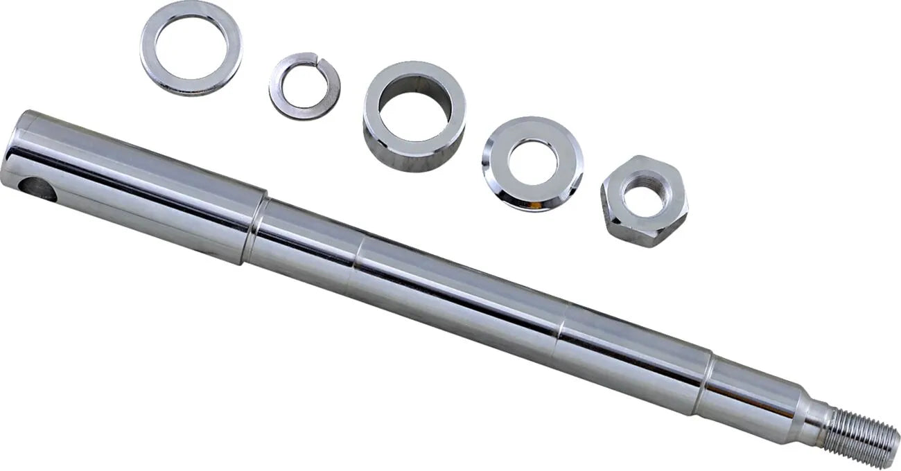 Drag Specialties Front Axle Kit - Chrome