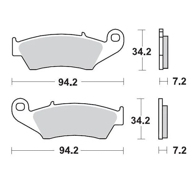 Moto-master Nitro Sport Brake Pads